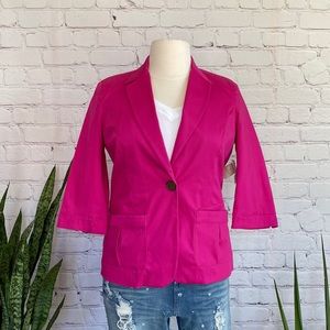 NWT Coldwater Creek Pink Blazer